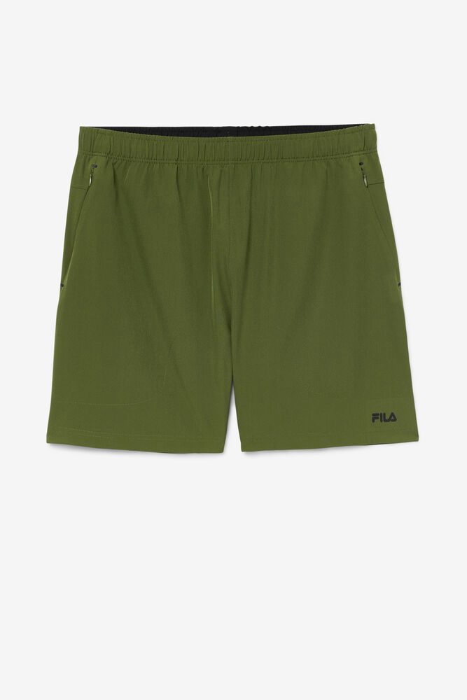 Fila Miesten Shortsit Finula Oliivinvihreä - RVKX-29045